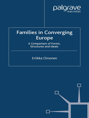 cover image of Families in Converging Europe